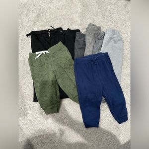 Set of 9: 18 mo assorted sweatpants